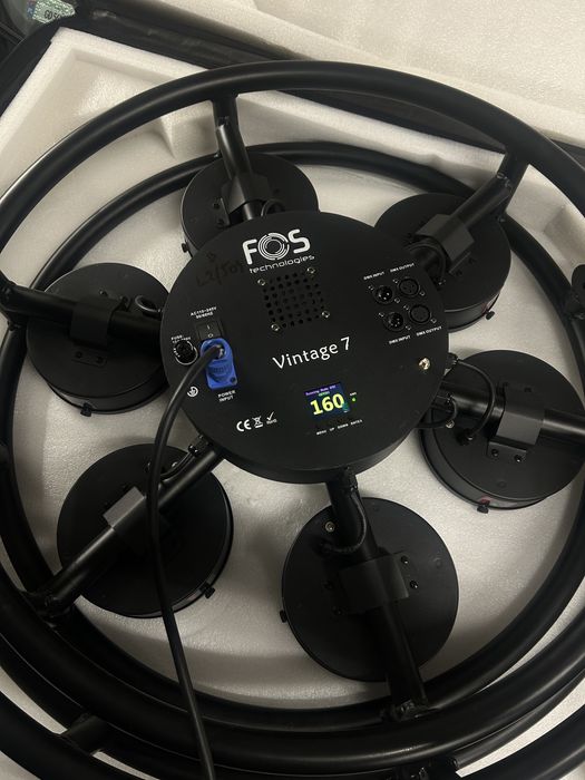 FOS VINTAGE 7 LAMPA RETRO halogen światła dj ciepłe swiatło zespół