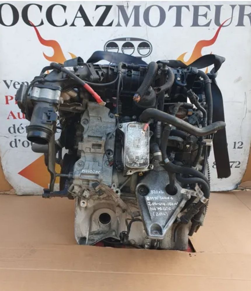 Motor BMW 320d / 118d / 520d / X1 / X3 2.0D 16V N47D20C com garantia