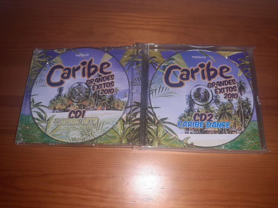 CD Caribe Grandes Êxitos 2010 - 4 CD's