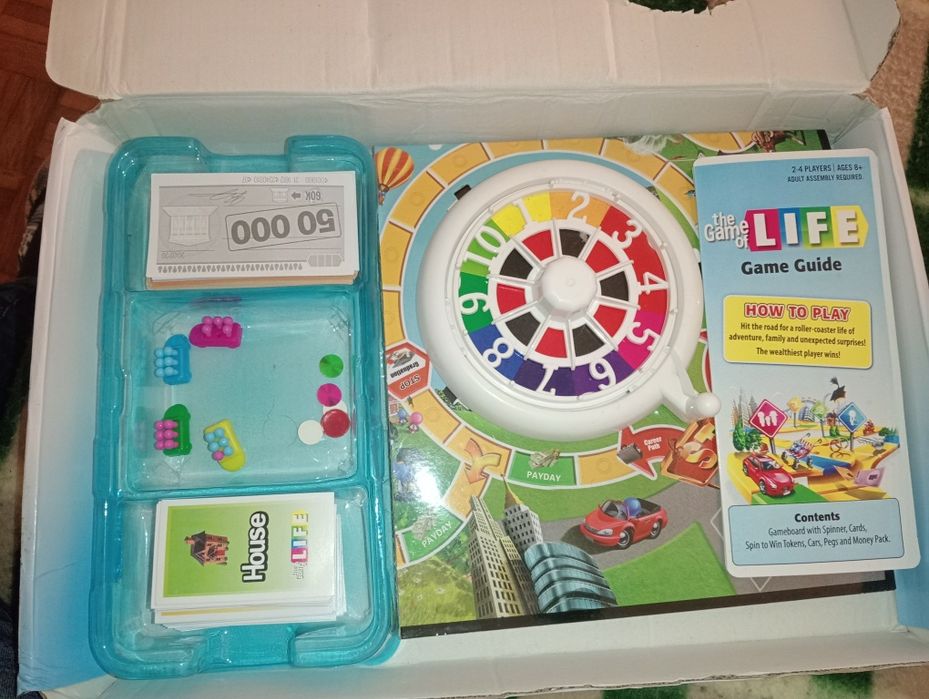 Jogo da vida em inglês