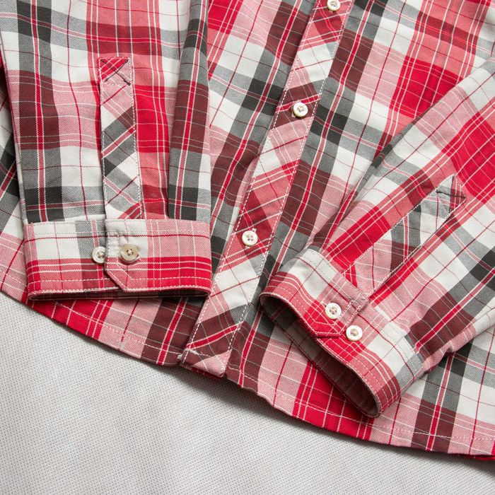 Jack Wolfskin QMC slim fit koszula w kratę trekkingowa XXL