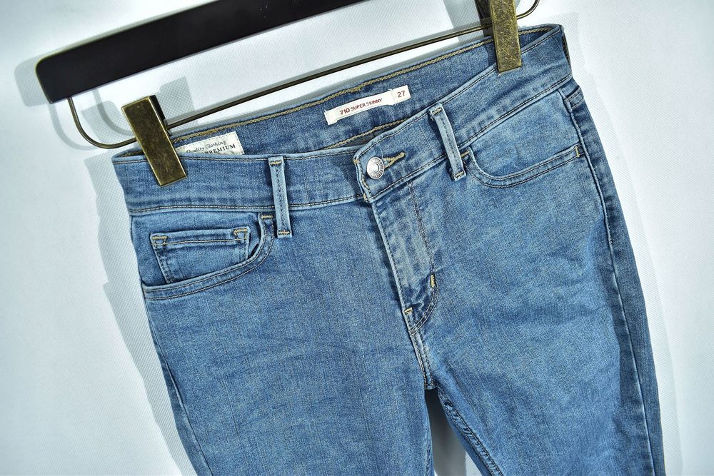 Levis 710 Super Skinny Damskie Jeansy W27 L30