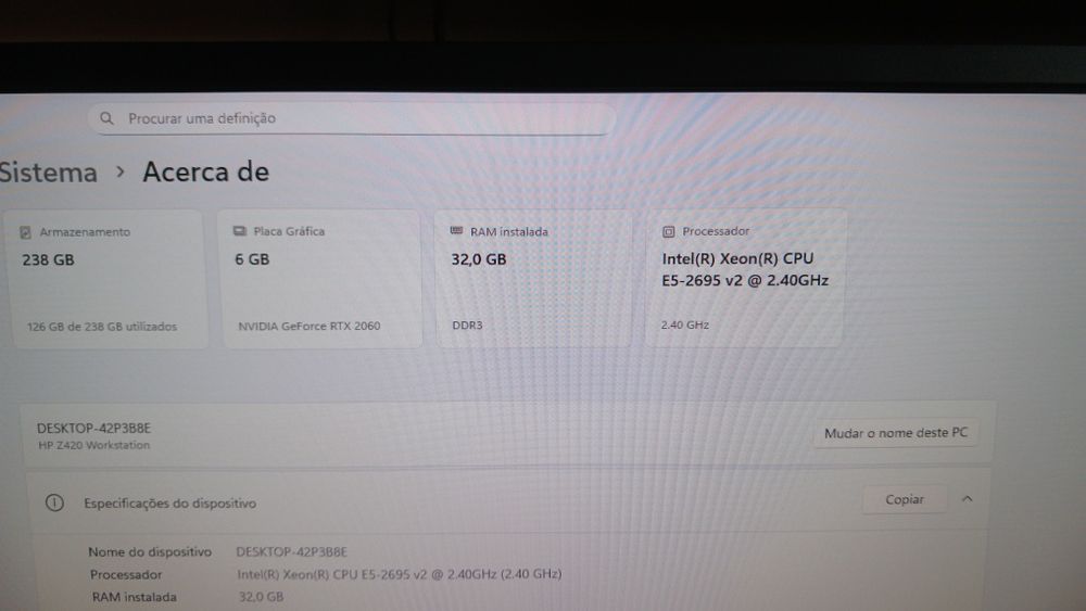 Hp workstation z420 preço fixo