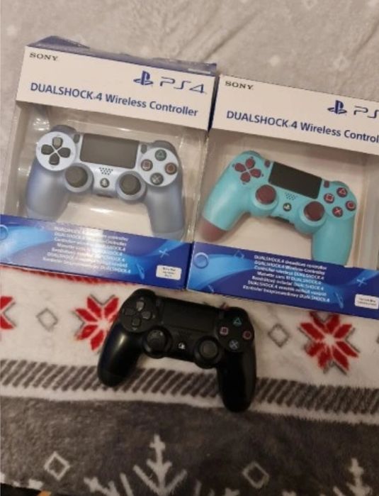 Playstation 4 Pro PS4 1TB konsola pady gry zestaw