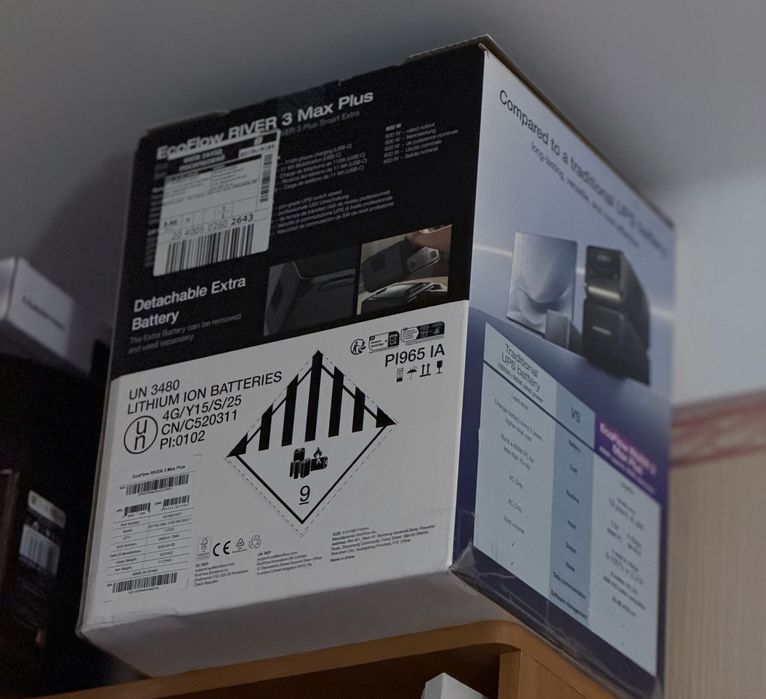 Зарядная станция EcoFlow RIVER MAX 3 Plus Wireless