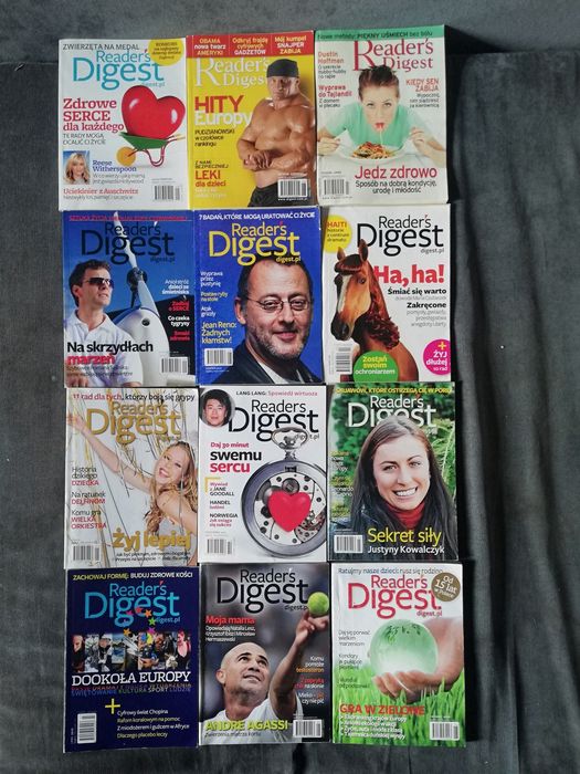 Reader's Digest-zestaw 12 gazetek