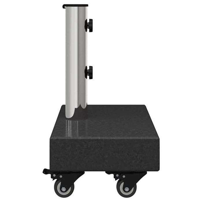 NOVO - Base para guarda-sol 45x25x8 cm granito preto