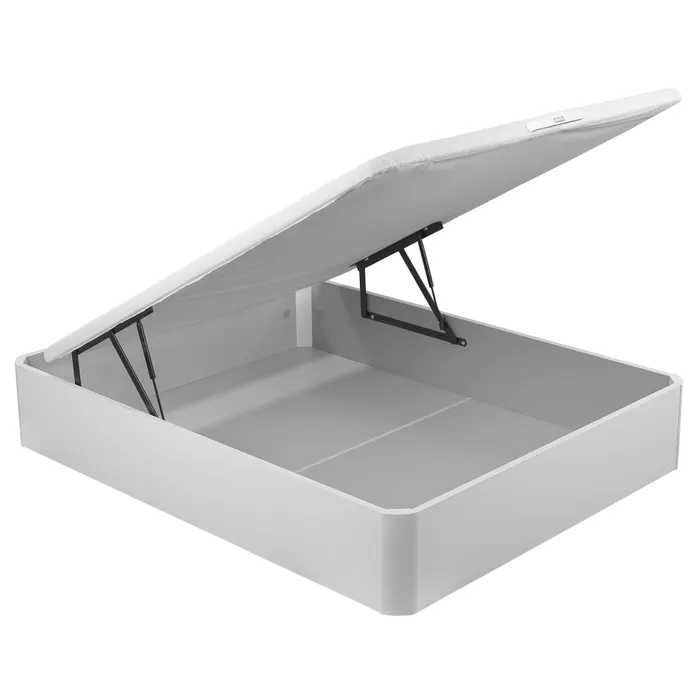 Cama estofada c/arrumação IKEA + Colchão molas ensacadas