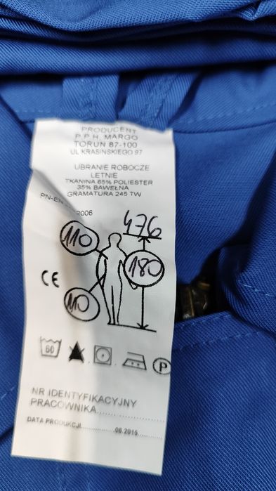 Ubranie robocze komplet