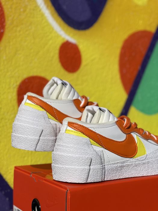 Nike Blazer Low x Sacai Magma Orange