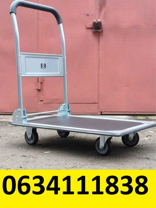 Тачки металлические с платформой