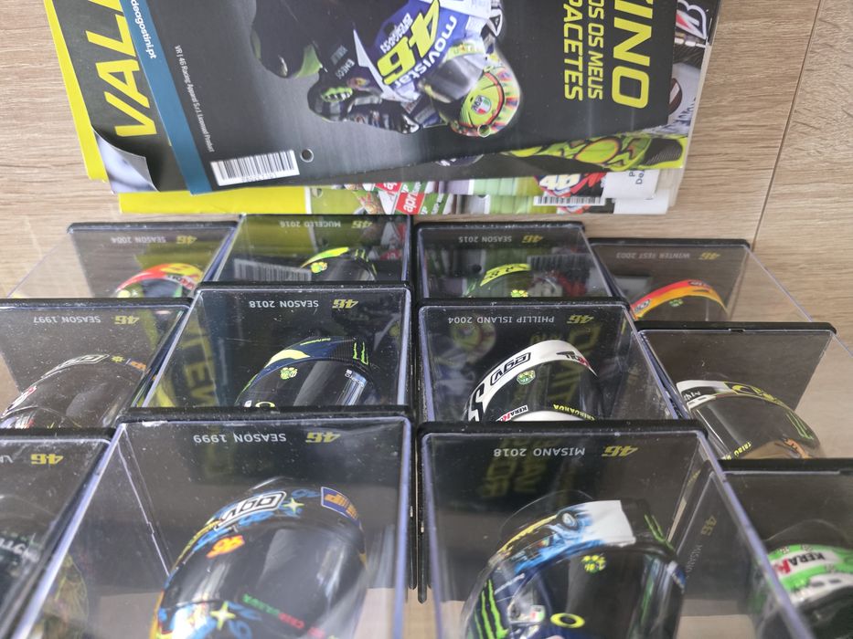 Miniatura capacete Valentino Rossi