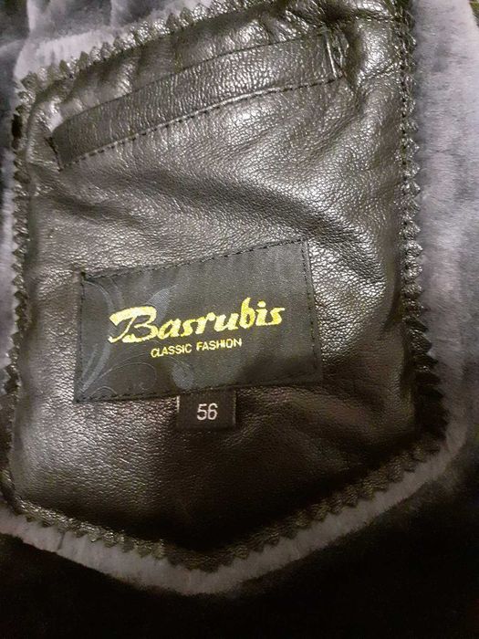 мужская кожаная куртка на меху