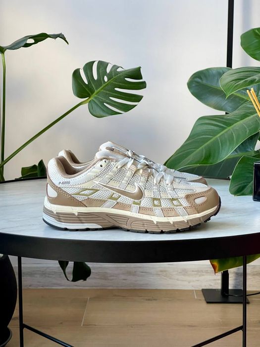 Nike P-6000 Brown White / Nike P-6000 / женские кроссовки найк  37 38