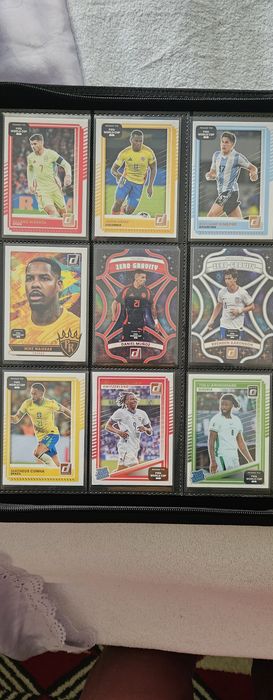 Lote de Cartas de Futebol / Soccer Cards (Topps, Panini Donruss & Prizm