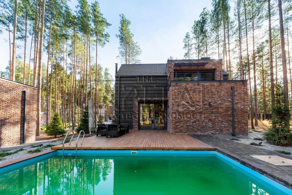 Будинок з басейном у Riviera Village ліс озеро Лебедівка Вишгород