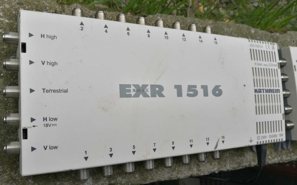 Multiprzełącznik SAT Kathrein EXR 156 + EXR 1516
