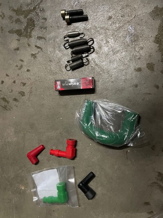 Vários acessórios oficina Kart ou mota