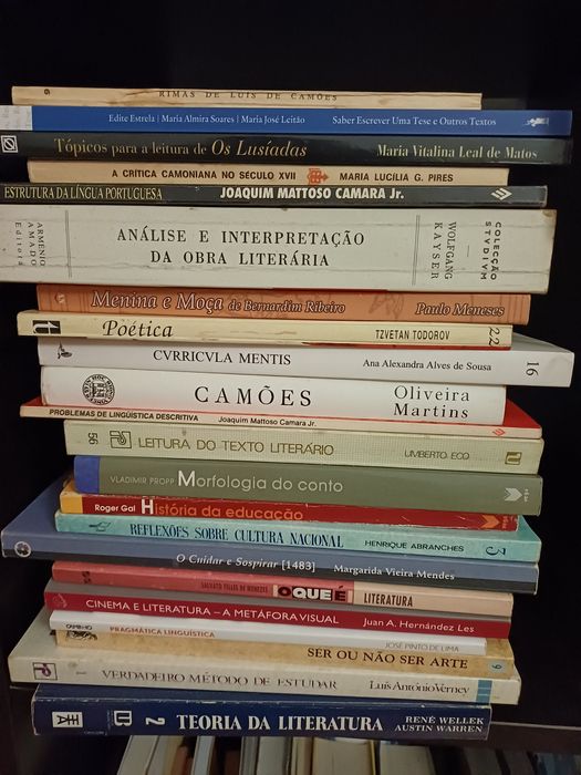 Livros técnicos literatura portuguesa