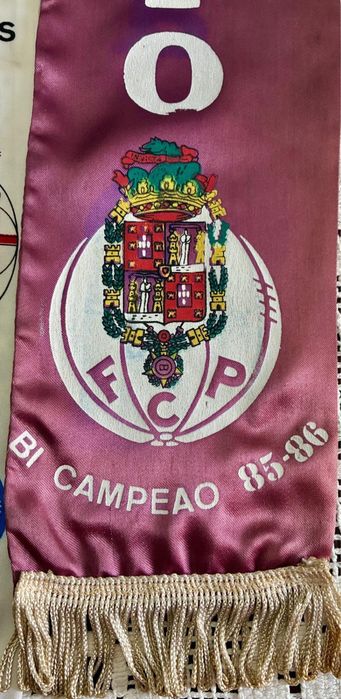 Lote de 3 antigos cachecóis do FC do Porto