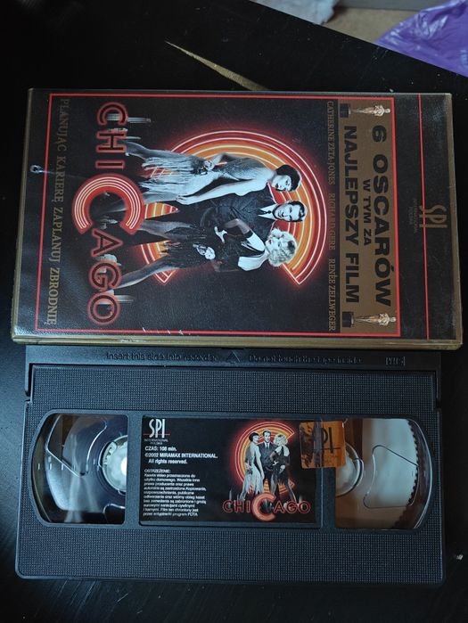 Chicago film VHS magnetowid
