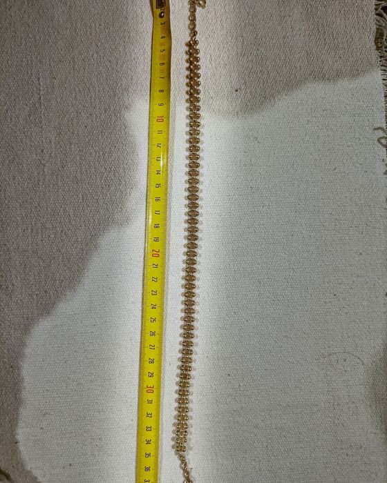 Conjunto gargantilha e anel de prata