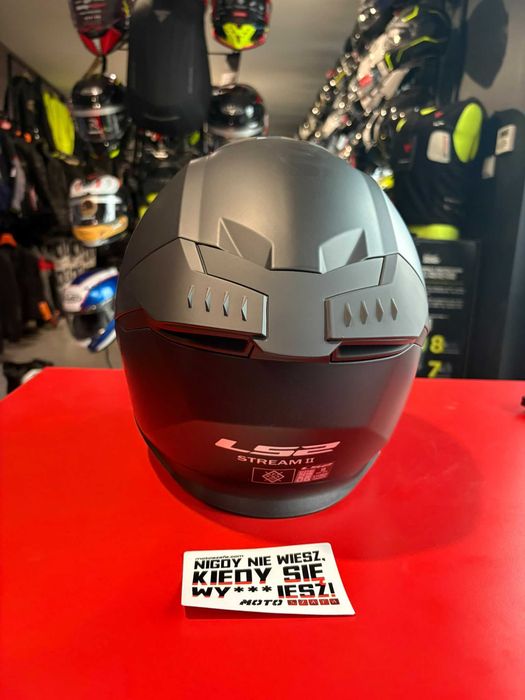 Kask motocyklowy LS2 FF808 STREAM II SOLID solid matt black !Zapytaj o dostępność!