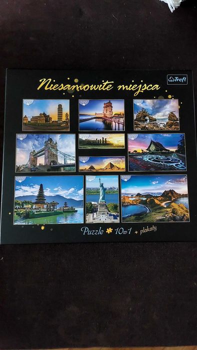 Puzzle Trefl 10w1 Niesamowite Miejsca