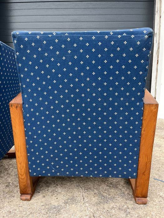 Poltronas vintage estilo Art Déco