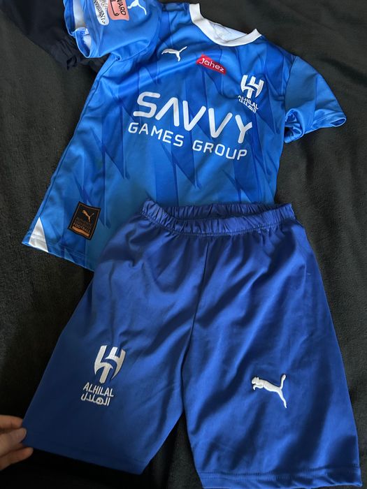 Strój piłkarski 152 164 neymar raz ubrany