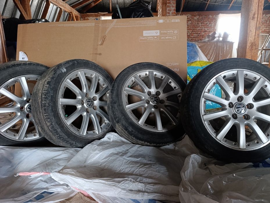 Легкосплавні титанові диски Ronal (німеччина) R17 розболтовка 5х112