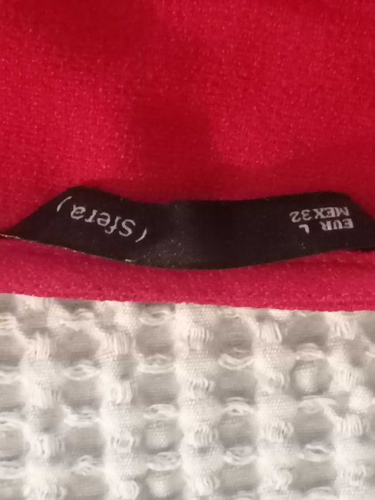 T-shirt túnica vermelha