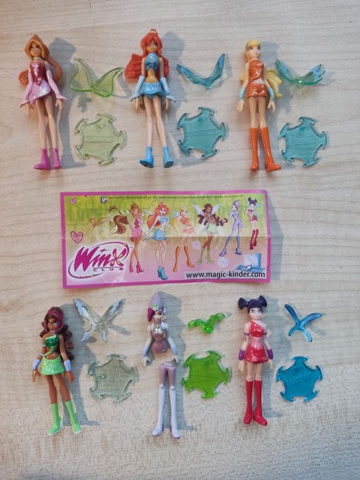 Киндер сюрприз Волшебницы  Серия Клуб Винкс 1 / WinX Club 1, 2006 г.