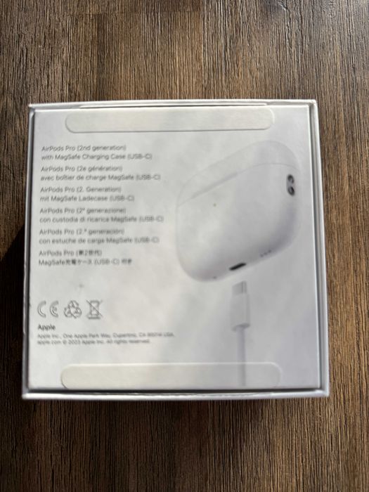 Bezprzewodowe słuchawki douszne Apple AirPods Pro 2 (USB-C)
