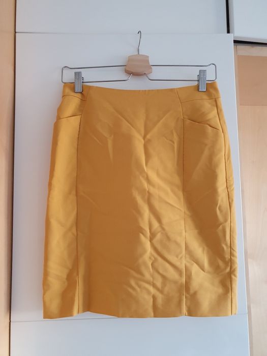 Spódnica żółta H&M r. XS