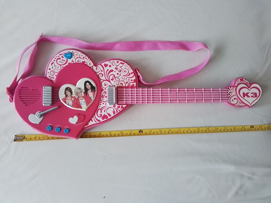 Gitara interaktywna dla dziewczynki 40 zł