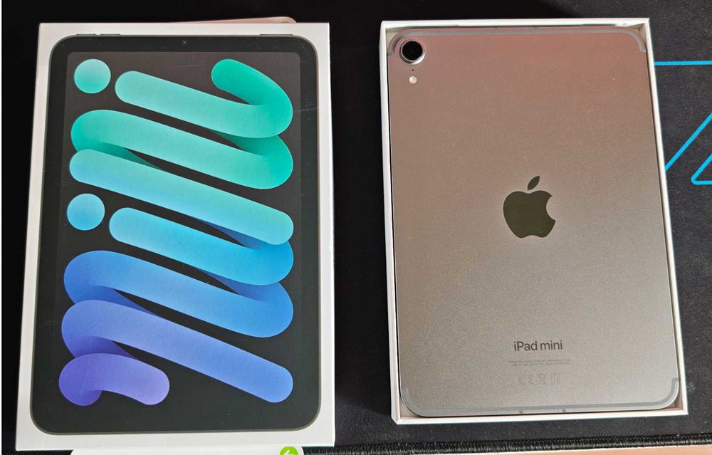 Ipad Mini 7 / 2024 / 128GB + Wifi + 5G ESIM c/capa e pelicula extra