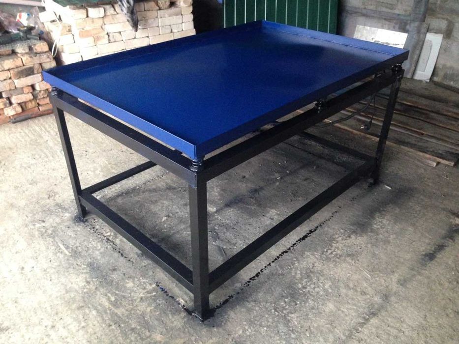 Вибростол 150см на 80см Вібростіл Вибродвигатель