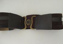 Cinto Cortefiel em pele e camurça - Bom estado