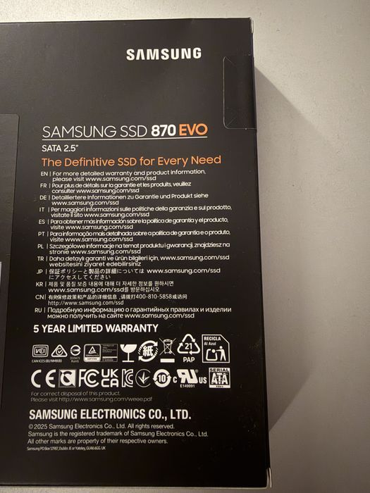 Samsung 870 EVO 500GB
