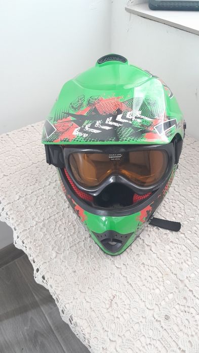 Kask na motor lub quada