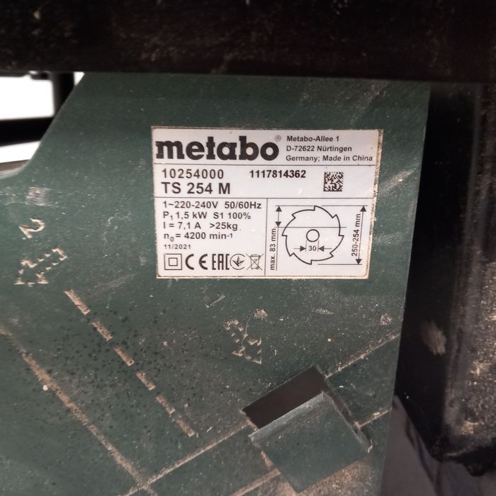 Piła Metabo TS 254M