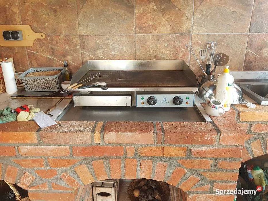 Grill elektryczny Royal catering płyta 730/400mm