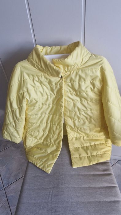 Kurtka żółta wiosenna r.36