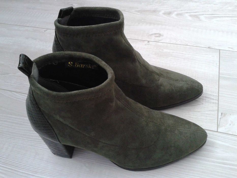 buty damskie, botki, wiosenne Barski, rozm. 37, NOWE