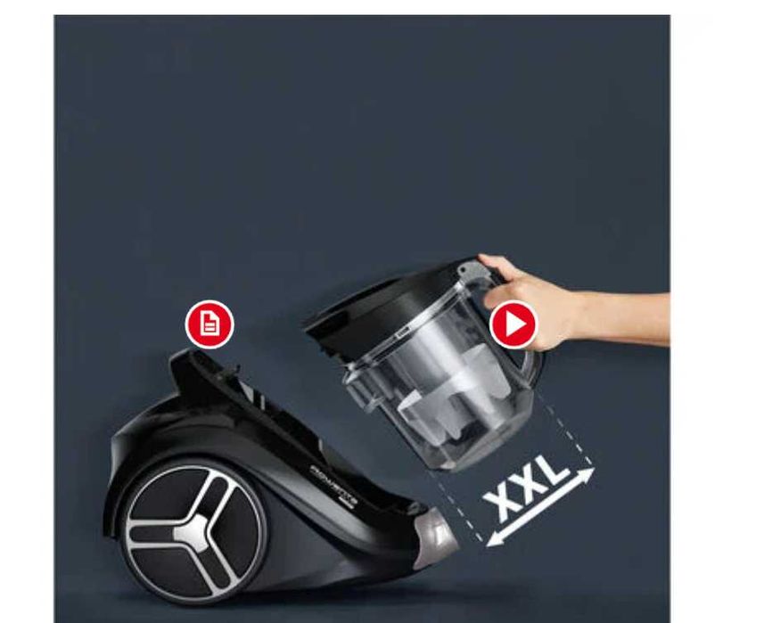 Aspirador rowenta XXL s/ saco