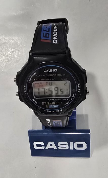 CASIO W-79 MODULO 593 Japan Vintage Relógio