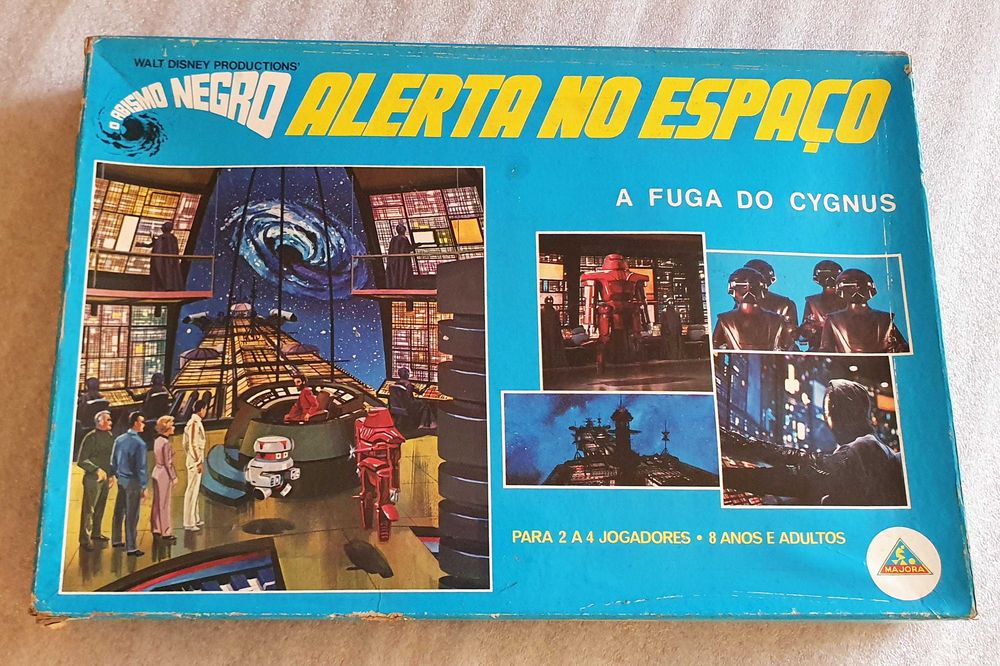 Antigo Jogo ~ "ABISMO NEGRO" ~ Majora 1980 ~ Completo ~ RARO