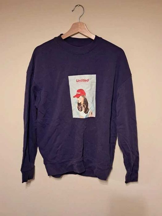 Sweatshirt Roxa Estampado Bershka XS