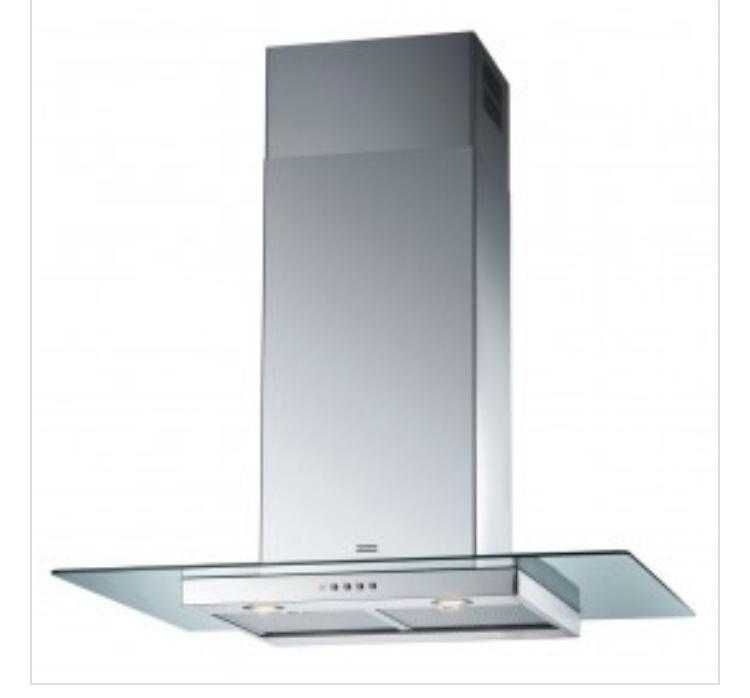 Chaminé / Exaustor Ilha usada - Franke vidro FGL 904 I XS - Usada